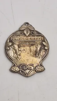Carlsberg medalje med hagekors, original 