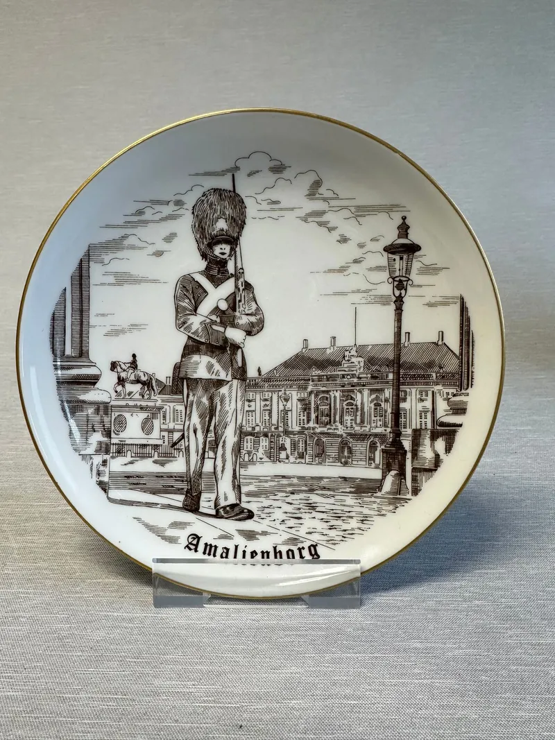 Original B&G Amalienborg platte