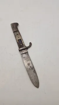 WWII German Hitler Youth Knife - Transitional Era with Motto Engraving