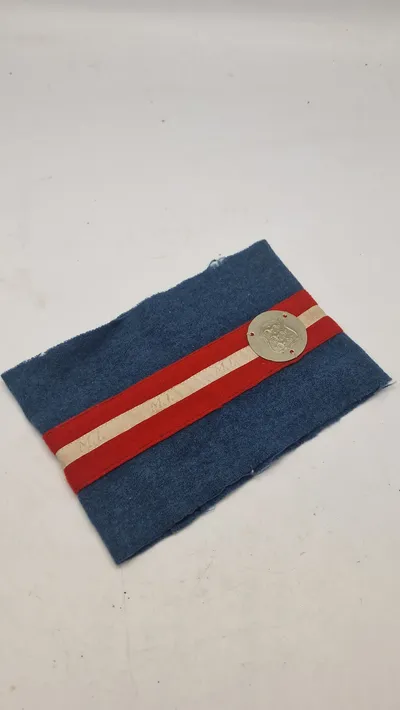 Dansk frihedskæmper armbind MI typen, originalt