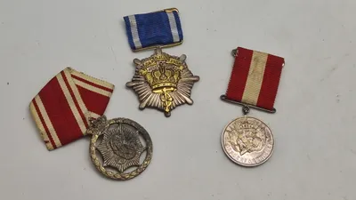 Samling Livgarde medaljer 