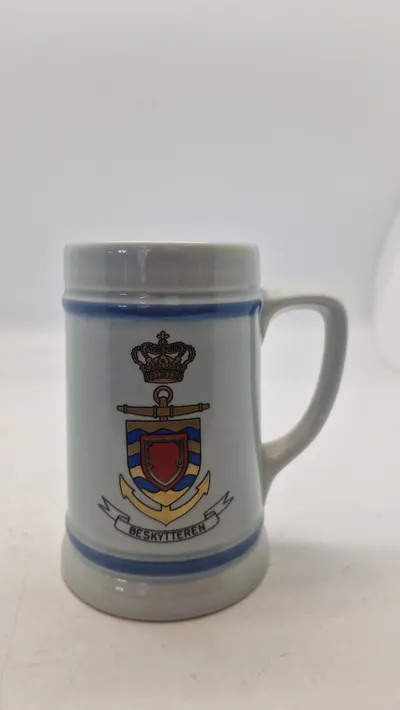 Dansk marine Søholm krus 