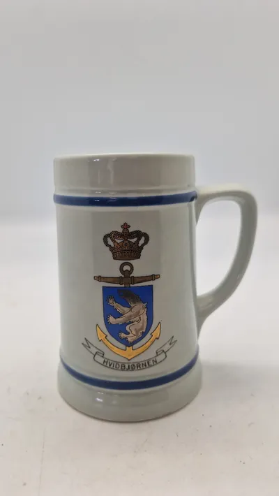 Dansk marine Søholm krus 