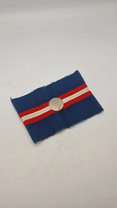 Dansk Frihedskæmper Armbind, originalt 