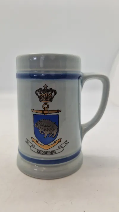 Dansk marine Søholm krus 