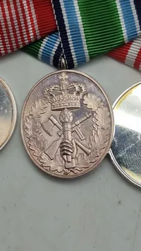 Dansk medaljespange Sterligsølv 