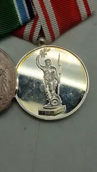 Dansk medaljespange Sterligsølv 