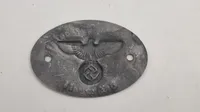 Tysk KZ disk, postwar 