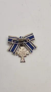 Tysk Moderkors 2 klasse miniturer WW2, Original 
