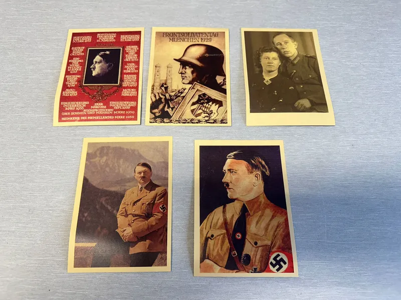 Samling tyske postkort, postwar