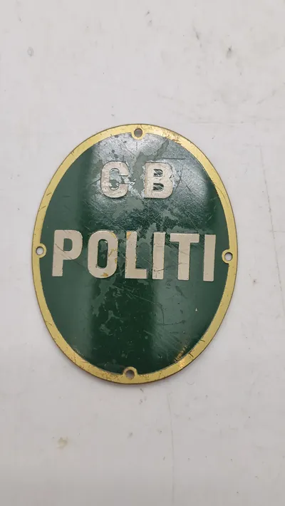 CB Politi, original med nummer 