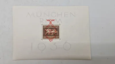 Tysk WW2 frankering, original 