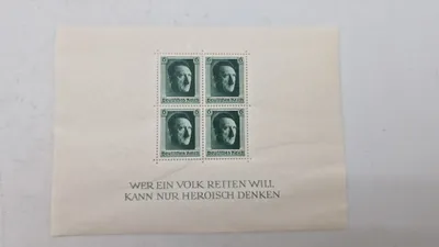 Tysk WW2 frankering, original 