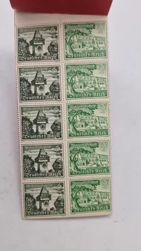 Tyske frimærker WW2, originale 