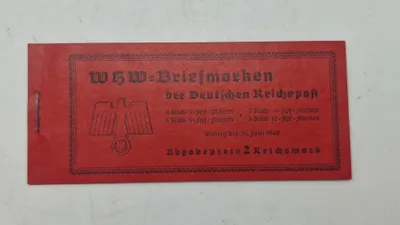 Tyske frimærker WW2, originale 