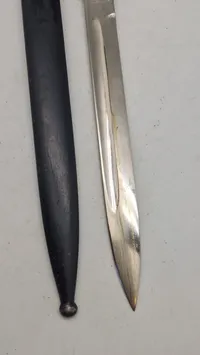 Tysk WW2 udgangsbajonet, original 