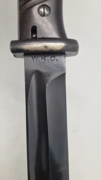 Tysk K98 bajonet, original 