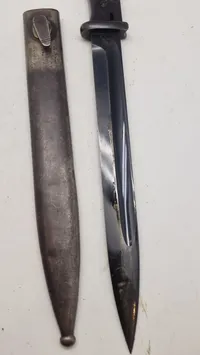 Tysk K98 bajonet, original 