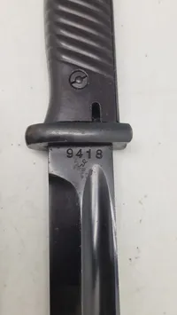 Tysk K98 bajonet, original 