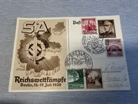 Originalt Tysk WW2 postkort