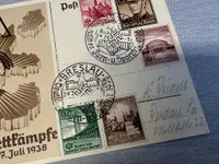 Originalt Tysk WW2 postkort
