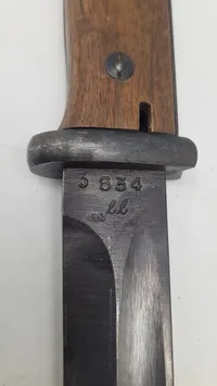 Tysk K98 bajonet, original 