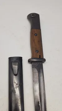 Tysk K98 bajonet, original 
