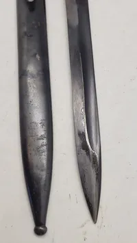 Tysk K98 bajonet, original 