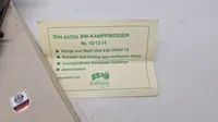 Ubrugt Tysk militær kampkniv 