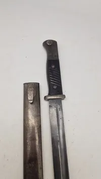 Tysk K98 bajonet, original 