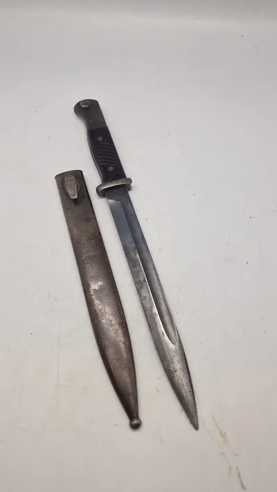 Tysk K98 bajonet, original 