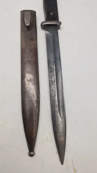 Tysk K98 bajonet, original 