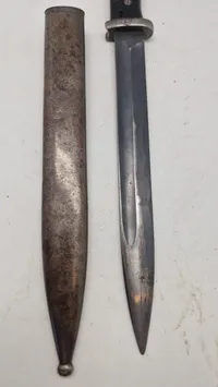 Tysk K98 bajonet, original 