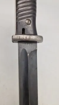 Tysk K98 bajonet, original 