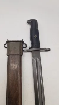 US WW2 garandbajonet, brugt i Dk 