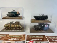 Samling ATLAS militærkøretøjer med ægthedscertifikat, utrolig veludførte (4)