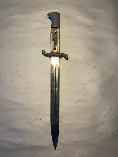 Original tysk brand  udgangsbajonet - ww2 til restaurering