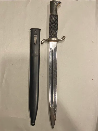 Original tysk brand udgangsbajonet - ww2