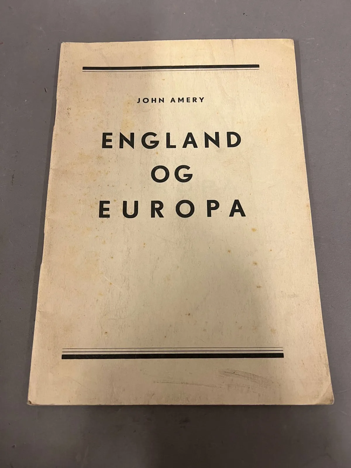 Original Dansk National Socialistisk propaganda