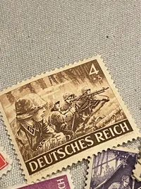 Lot originale tyske frimærker - ww2