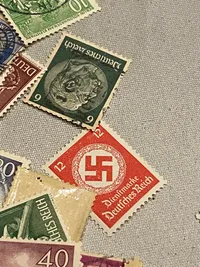 Lot originale tyske frimærker - ww2
