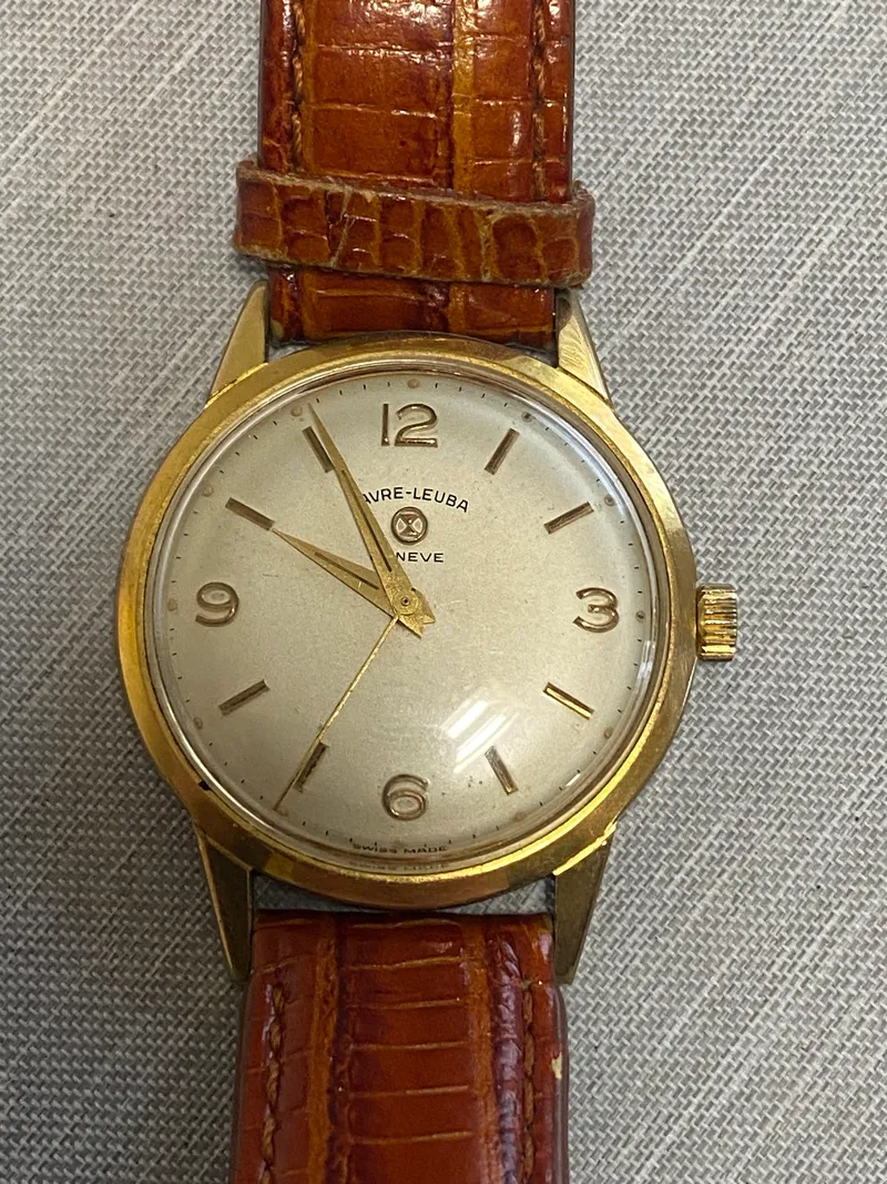 Originalt Swiss made Favre-Leuba automatisk ur - virker og med god gangreserve
