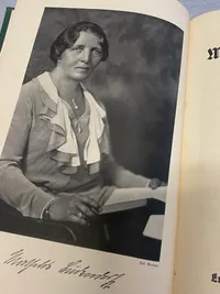 Original tysk ww2 bog skrevet af Mathilde Ludendorf (general Ludendorfs hustru)