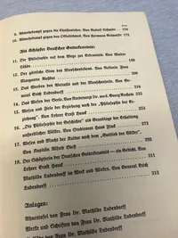 Original tysk ww2 bog skrevet af Mathilde Ludendorf (general Ludendorfs hustru)