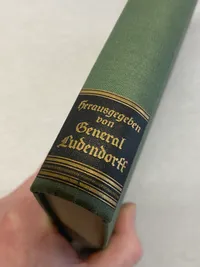 Original tysk ww2 bog skrevet af Mathilde Ludendorf (general Ludendorfs hustru)