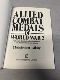 Allied combat medals of ww2
