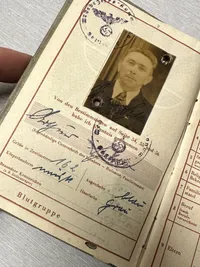 Originalt Tysk Wehrpass