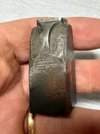 Ekstremt sjælden matrice til fremstilling af Tysk ring for Kyst artilleri i Nord Jylland 1942.