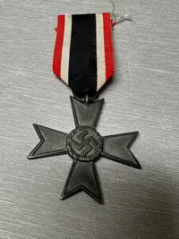 Originalt Tysk WW2 KVK uden sværd