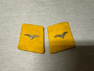 Originale Tyske Luftwaffe  Dansk fremstillede kravespejl